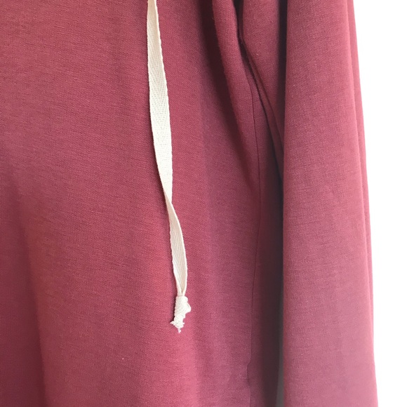 Anthropologie Drew Soft Pullover V-Neck Hoodie M - Picture 6 of 7